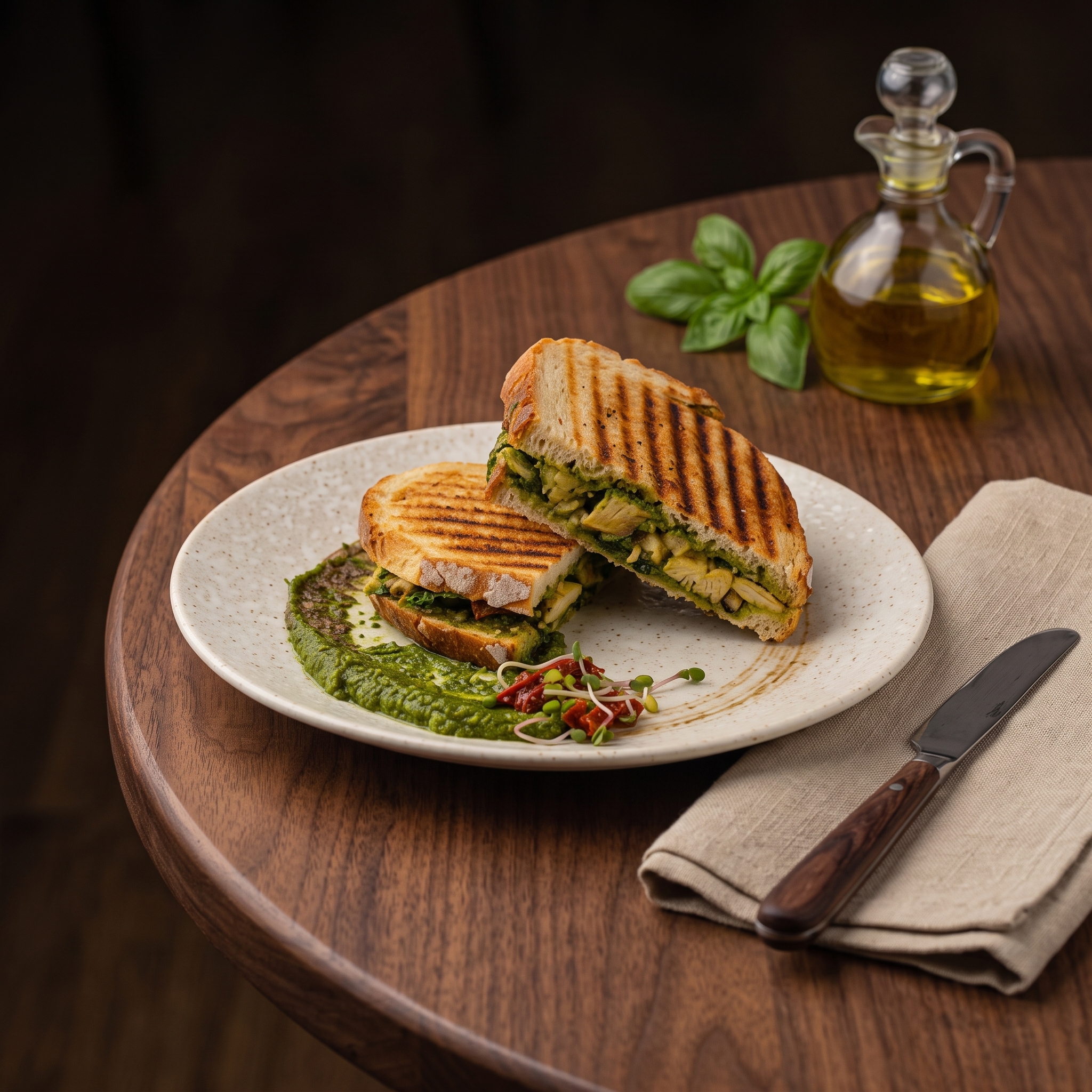 Chicken Pesto Sandwich